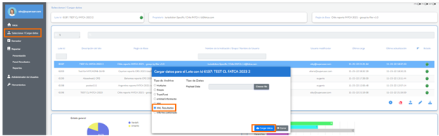 4.3 Resultados IRS XML